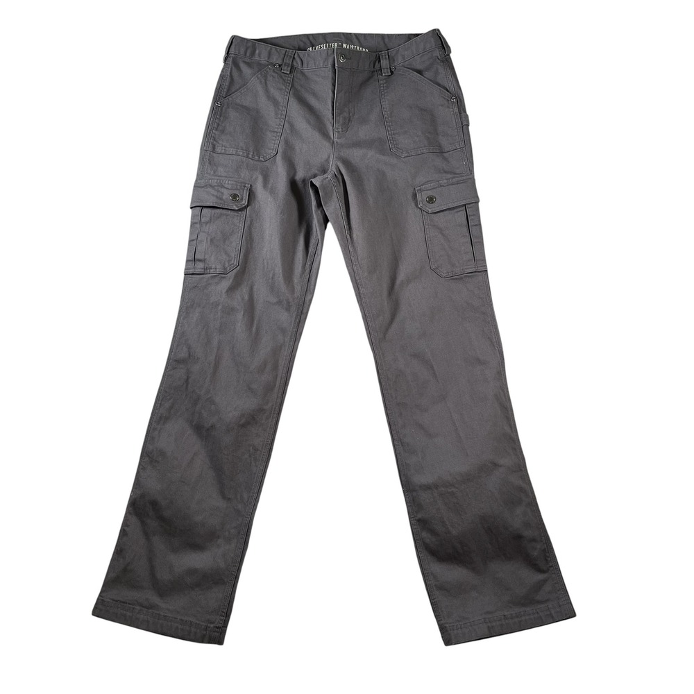 Duluth Trading Co DuluthFlex Fire Hose Relaxed Fit Pants Gray Size 12x35